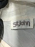 St. John 100% Silk Ivory Long Sleeve Silk Top Size 12 - photo 4