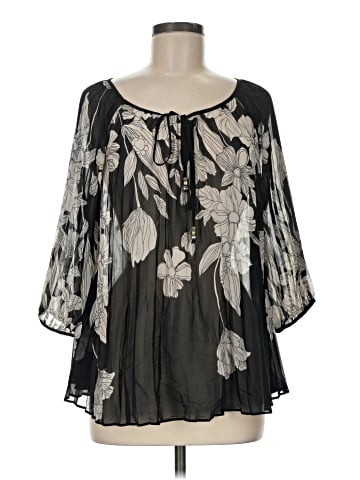 Investments 3/4 Sleeve Blouse (view 1)