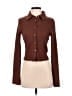 Cider Brown Long Sleeve Top Size S - photo 2