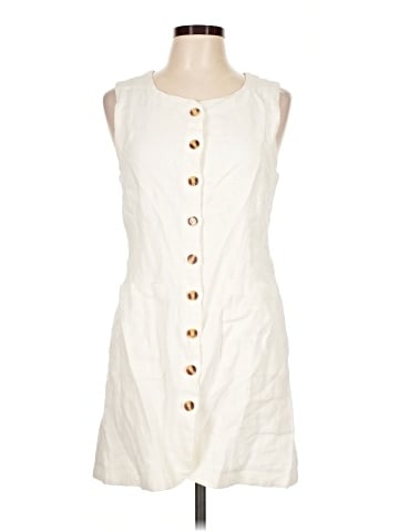 Olivaceous Casual Dress (view 1)