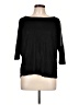 Shasa Black 3/4 Sleeve Top Size L - photo 1
