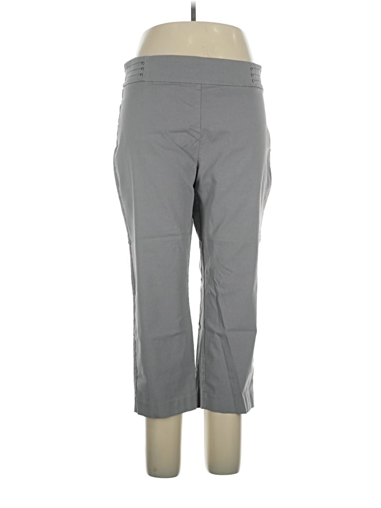 Pre-owned Jm Collection Active Pants In Gray