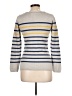 Seasalt Cornwall 100% Cotton Stripes Gray Pullover Sweater Size 10 - photo 2