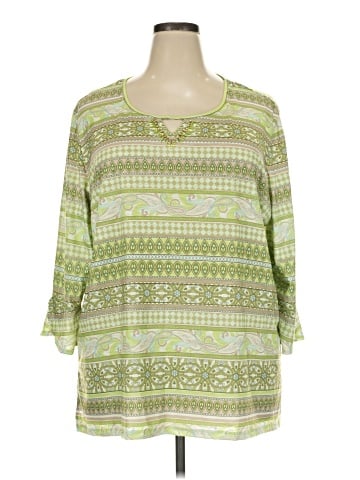 Allison Daley 3/4 Sleeve Blouse (view 1)
