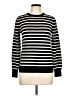 Net Collection Stripes Black Pullover Sweater Size L - photo 1