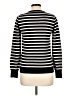 Net Collection Stripes Black Pullover Sweater Size L - photo 2