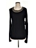 Ella Moss 100% Rayon Black Long Sleeve Top Size M - photo 1