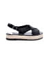 Assorted Brands 100% Leather Black Sandals Size EU 41 - photo 1