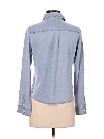 Rubbish Long Sleeve Button-Down Shirt (view 2)