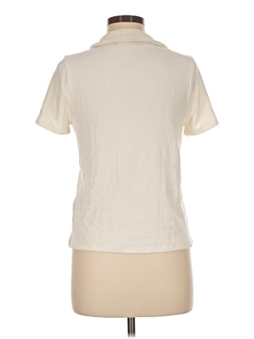 Madewell Ribbed Polo Button-Front Tee (view 2)