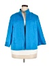 Perceptions 100% Polyester Blue Jacket Size 18 - photo 1