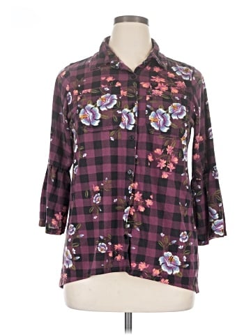 French Laundry 3/4 Sleeve Blouse (view 1)