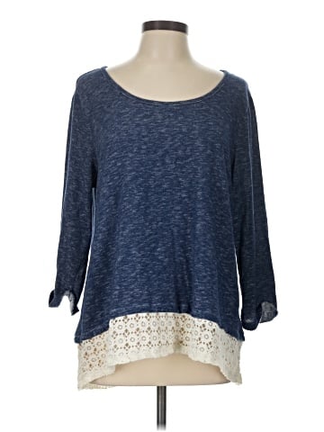 Style&Co 3/4 Sleeve T-Shirt (view 1)