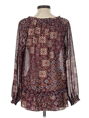 Vintage America Blues Long Sleeve Blouse (view 2)