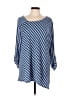 Ruby Rd. Blue 3/4 Sleeve Blouse Size 1X - photo 1