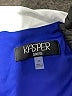 Kasper Color Block Blue Cocktail Dress Size 2X - photo 7
