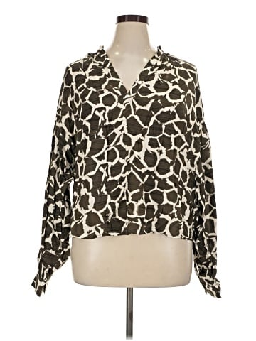 Iris & Ink Long Sleeve Blouse (view 1)