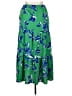 A. Byer 100% Polyester Tropical Green Casual Skirt Size XL - photo 2