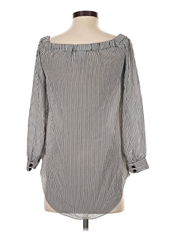 CAbi 3/4 Sleeve Silk Top (view 2)
