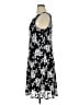 Perceptions Floral Black Casual Dress Size XL - photo 5
