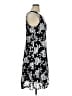 Perceptions Floral Black Casual Dress Size XL - photo 4