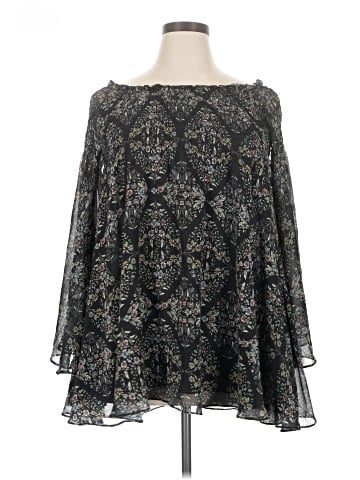 Olivaceous Long Sleeve Blouse (view 1)