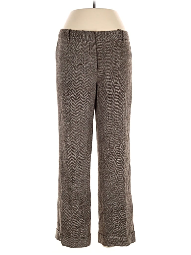 Pre-owned Evan Picone Dress Pants In Gray