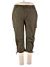 Ellos Green Cargo Pants Size 20 - photo 1