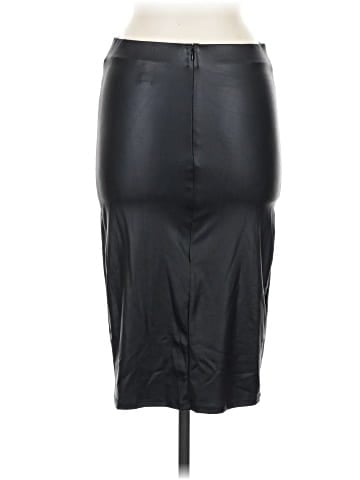 Forever 21 Faux Leather Skirt (view 2)