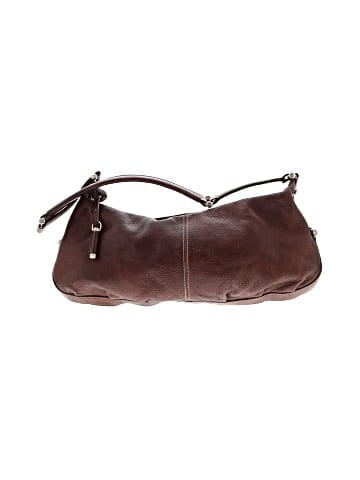 Leather Co. By Liz Claiborne Leather Hobo (view 1)