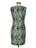 Kasper Paisley Teal Cocktail Dress Size 4 - photo 2