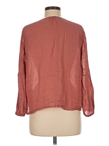 Madewell 3/4 Sleeve Blouse (view 2)