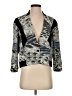 Helmut Lang Print Black Blazer Size 2 - photo 1