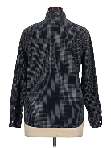 Jones New York Sport Long Sleeve Button-Down Shirt (view 2)