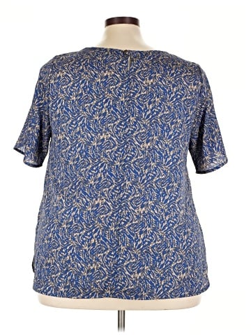 Jessica London Short Sleeve Blouse (view 2)
