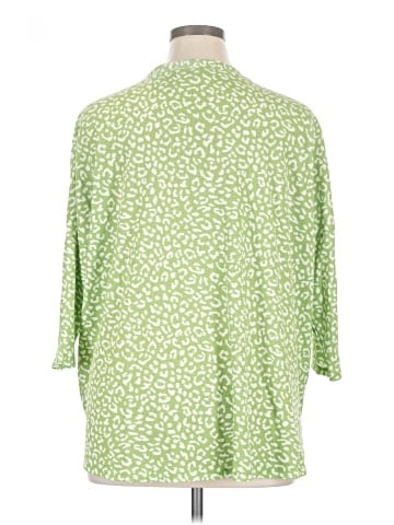 Bobeau 3/4 Sleeve Blouse (view 2)