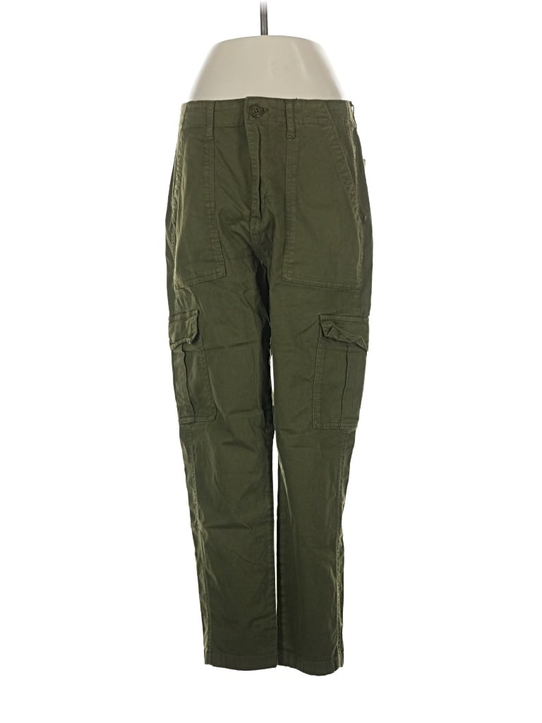 Pre-owned Kensie Cargo Pants In Green