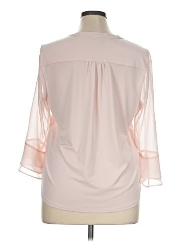 Charter Club 3/4 Sleeve Blouse (view 2)