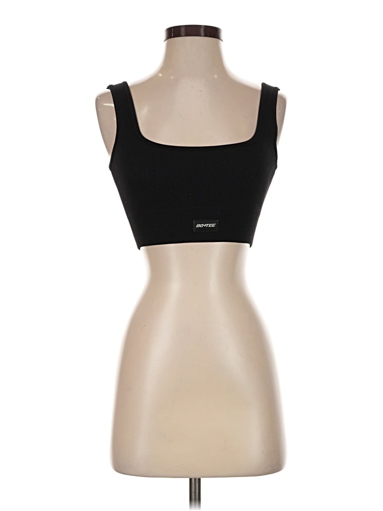 Pre-owned Bo+tee Sports Bra In Black