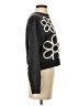 Recycled Threads Floral Black Pullover Sweater Size S - photo 4