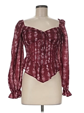 Francesca's Long Sleeve Blouse (view 1)