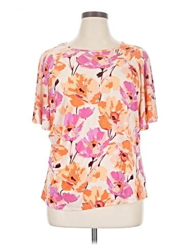 RACHEL Rachel Roy Short Sleeve Blouse (view 1)