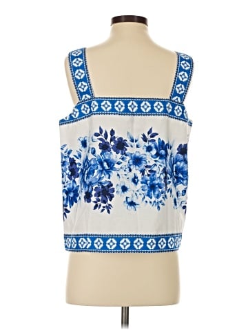 Lands' End Sleeveless Blouse (view 2)