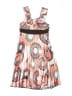 Speechless Print Orange Dress Size 10 - photo 1