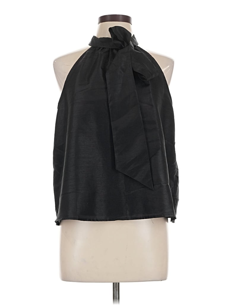 Pre-owned Aakaa Sleeveless Blouse In Black