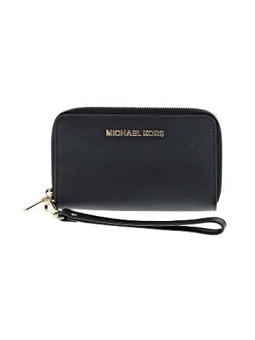 MICHAEL Michael Kors Leather Wristlet (view 1)