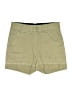 Democracy Solid Green Khaki Shorts Size 2 - photo 1