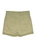 Democracy Solid Green Khaki Shorts Size 2 - photo 2