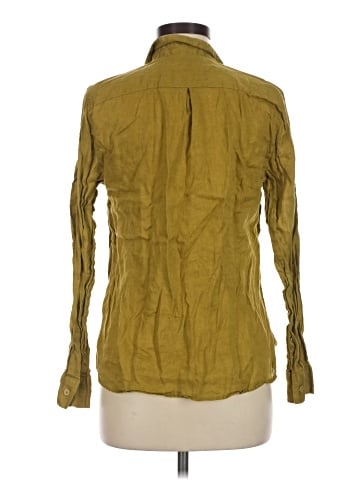 Garnet Hill Long Sleeve Button-Down Shirt (view 2)