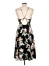 Soprano Floral Black Casual Dress Size L - photo 2